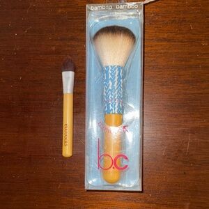 NIP beauty concepts Bamboo Handle Highlghter Makeup Brush & Mini